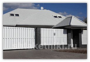 Фото белого забора из штакетника в Павлодаре